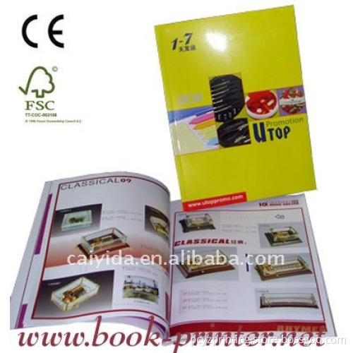 Perfect Binding Glossy Paper Magazine Book Printing